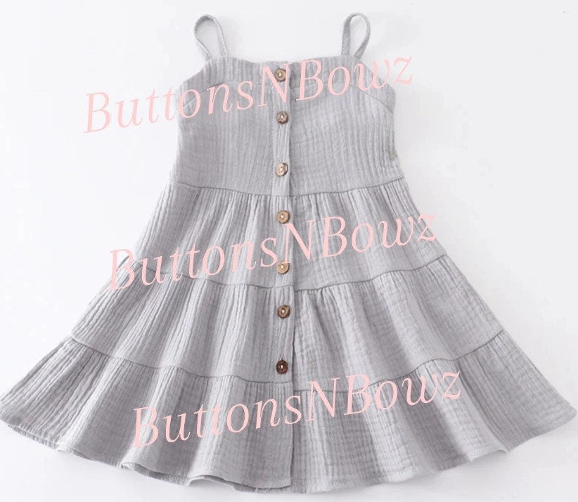 Button Down Linen Dress