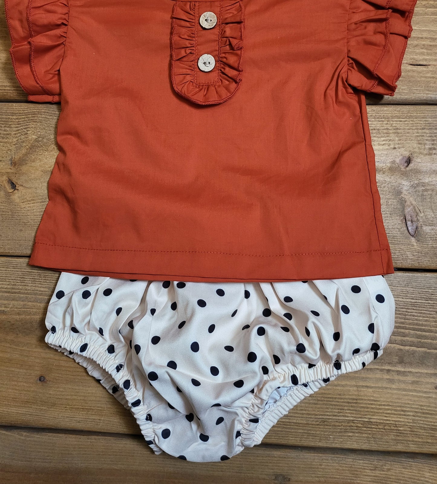 2 piece Polka Dot set