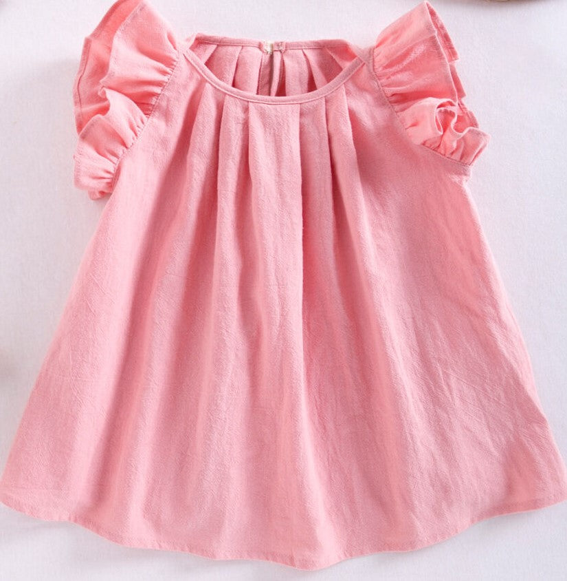 Flutter Sleeve Dress