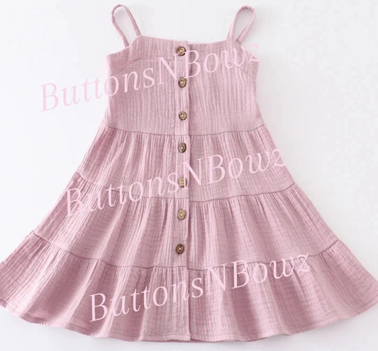 Button Down Linen Dress