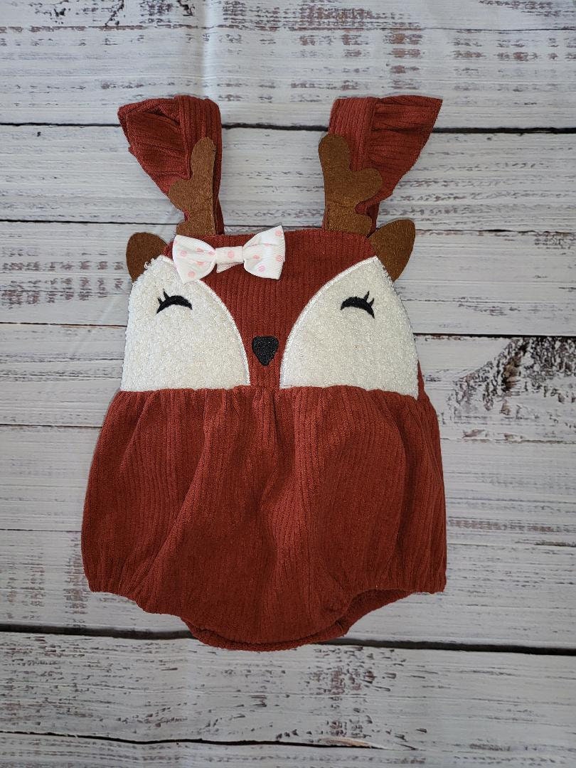 Reindeer Bubble Romper