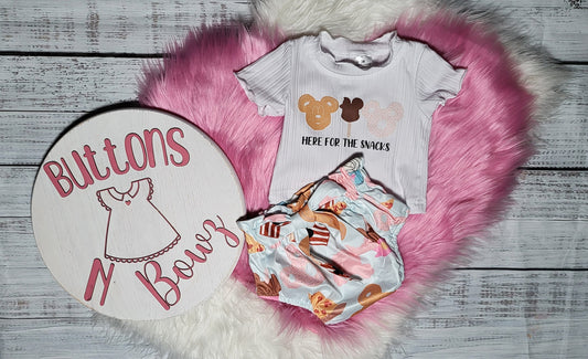 Here for the Snacks 2 piece set