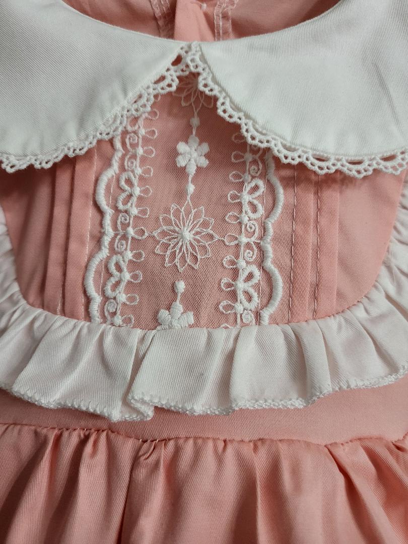 Ruffled Doll Collar Hem Dress